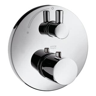 hansgrohe Fertigmontageset Axor Uno UP-Thermostat, mit Absperrventil, chrom