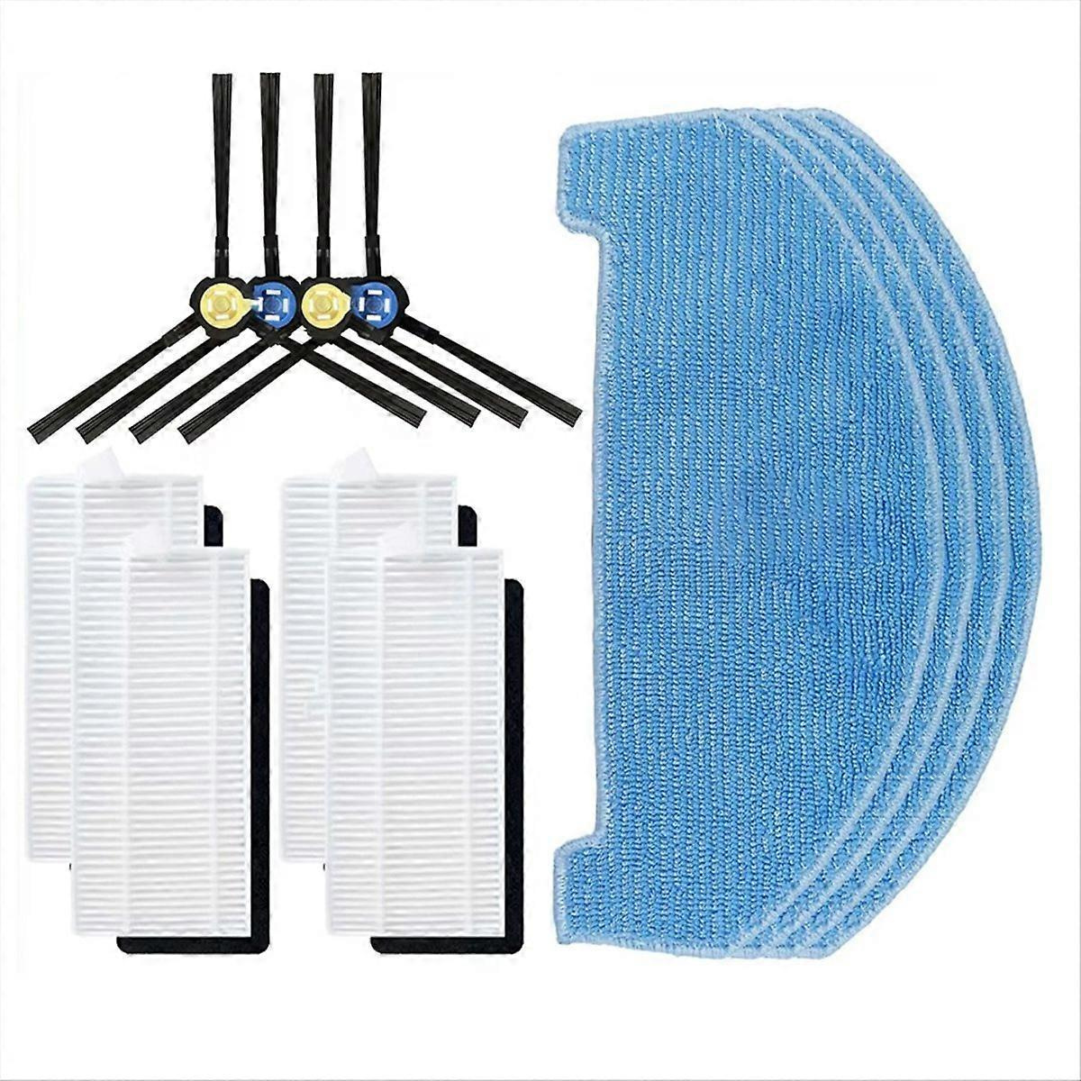Seitenbürstenaufsatz Mit Filter Für Ilife A20, T20s, V3x, Polaris Pvcr 3600, G2 0926w, G2 0726w, G2 1226