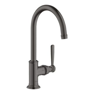 hansgrohe Waschtisch-Einhebelmischer 210 Axor Montreux A 175mm, unver Abl.garn, brush. bla vc
