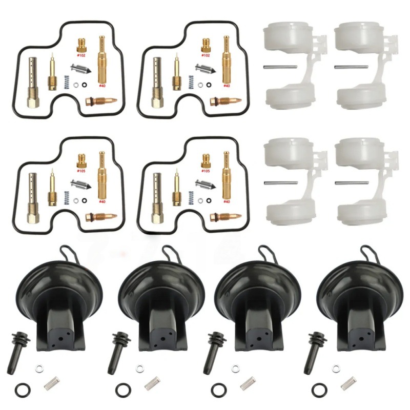Vergaser-reparatursatz Passend Für Honda Cbf600 Pc38, Reparatursatz.