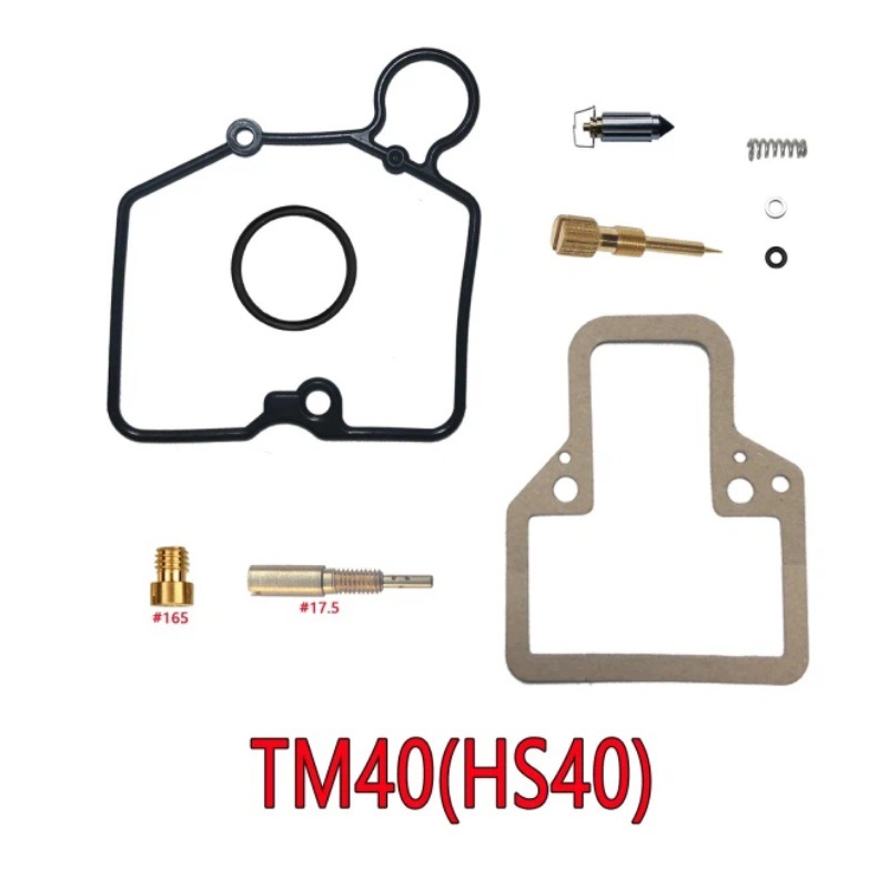 Vergaser-reparatursatz, Geeignet Für Mikuni Tm36 / Tm40 / Hs40 Pumpenvergaser.