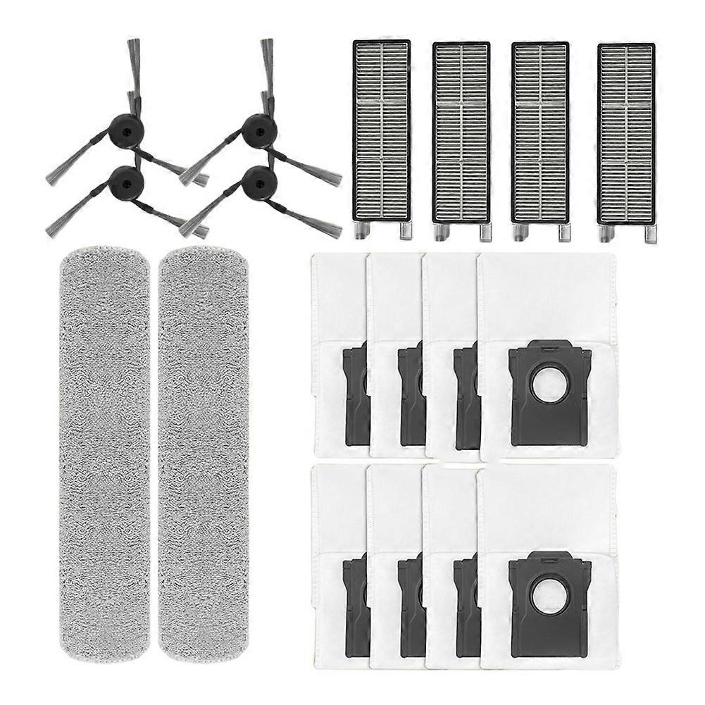 Zubehör, Das Mit Dem Saugroboter Mova Z50 Ultra Kompatibel Ist: Seitenbürste, Hepa-filter, Staubbeutel Und Reinigungstuch.