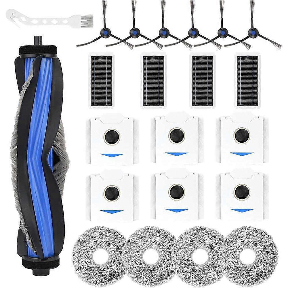 Zubehör Für Den Ecovacs Deebot N30 Omni/n30 Pro Omni Saugroboter: Ersatzteile, Hauptbürste, Filter Und Reinigungsbeutel.