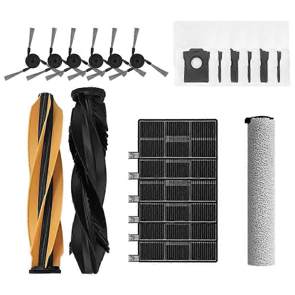 Set Mit 20 Ersatzteilen Für Den Dreame Mova Z60 Pro / Z60 Ultra Staubsauger: Hauptbürste, Walze, Staubbeutel Und Hepa-filter.