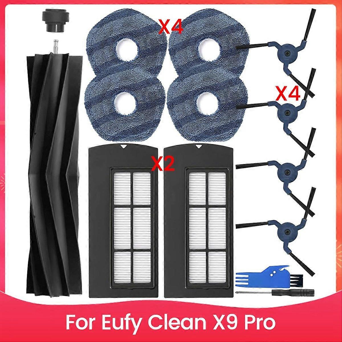Teile Und Zubehör Für Eufy Clean X9 Pro: Hauptbürste, Hepa-filter, Ersatztuch