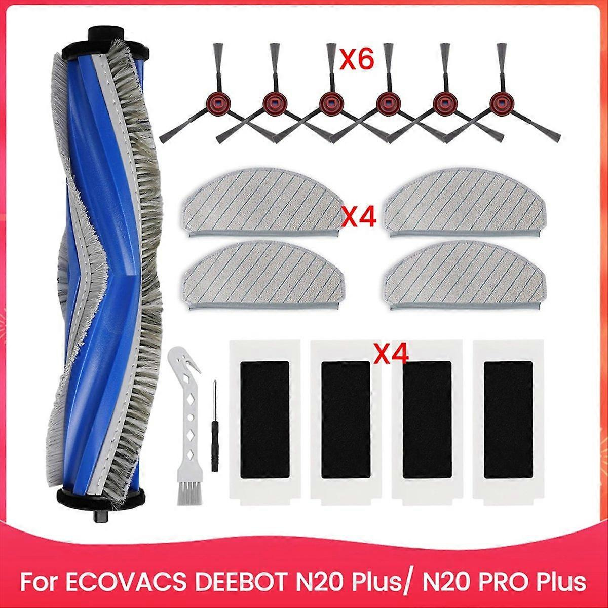 Zubehör Für Ecovacs Deebot N20 Plus/n20 Pro Plus Saugroboter – Ersatzteile – Hauptseitenbürste