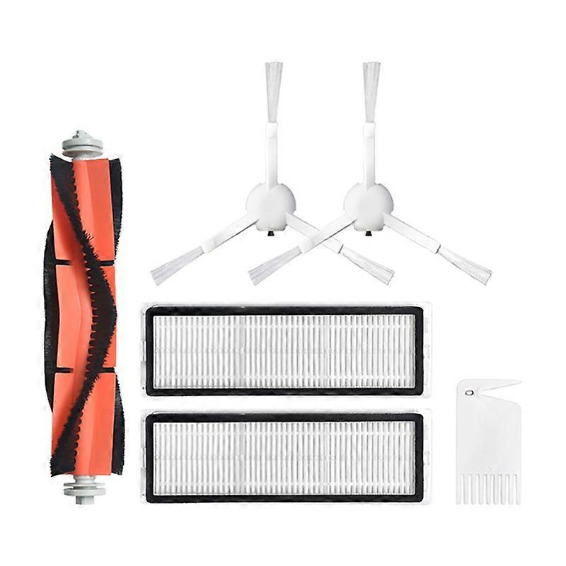 Set Mit 6 Hauptbürsten, Seitenbürsten Und Filtern Für Den Xiaomi Mijia 1c Stytj01zhm Saugroboter – Ersatzteile Und Zubehör
