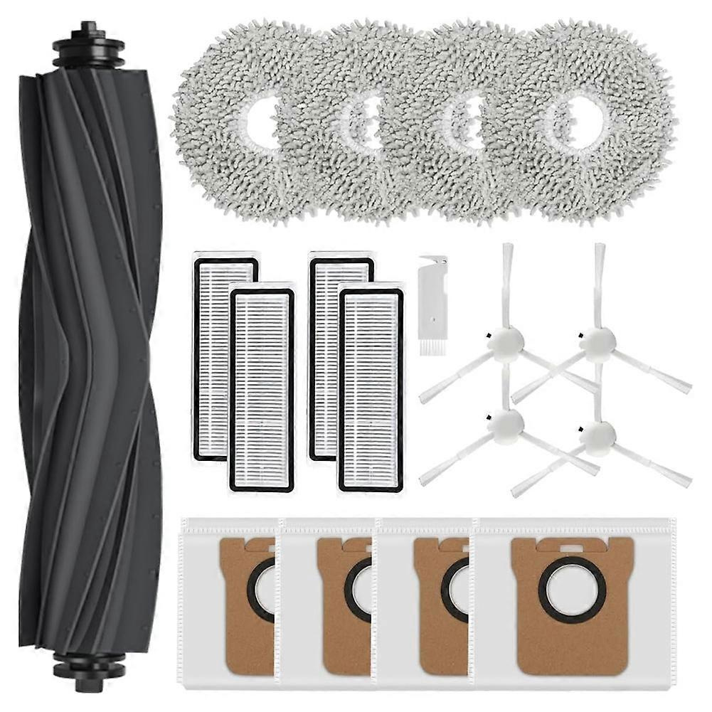 Ersatzteile Für Dreame L10s Ultra/ L10 Ultra/ L10s Pro Und Xiaomi X10 Plus: Hauptbürste, Hepa-filter, Reinigungstücher, Staubbeutel