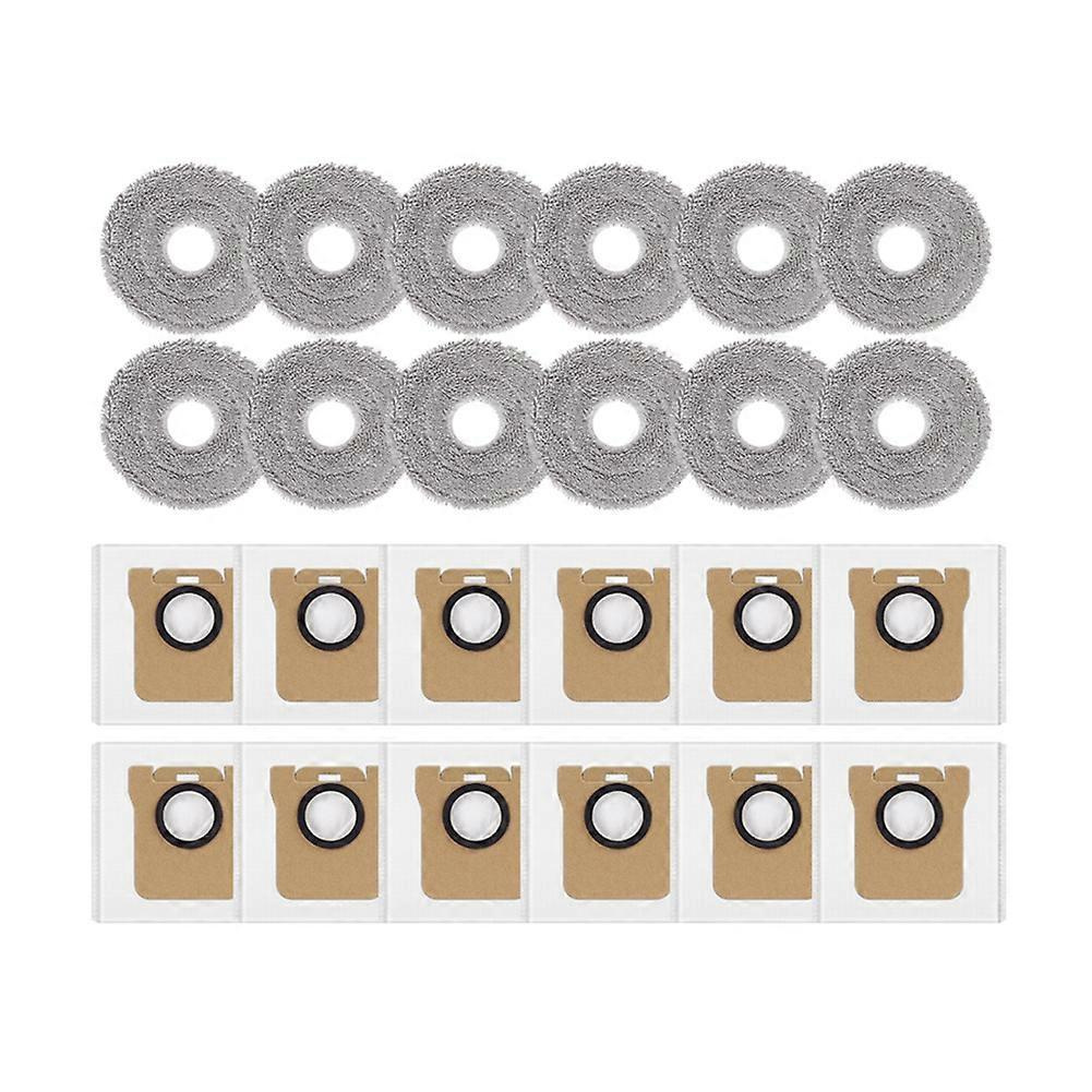 Ersatzteile Für Staubbeutel Und Reinigungstücher Für Die Saugroboter Xiaomi 5 Pro, Ov21cn, X10 Plus, X20 Plus, M30 Pro Und M30s.