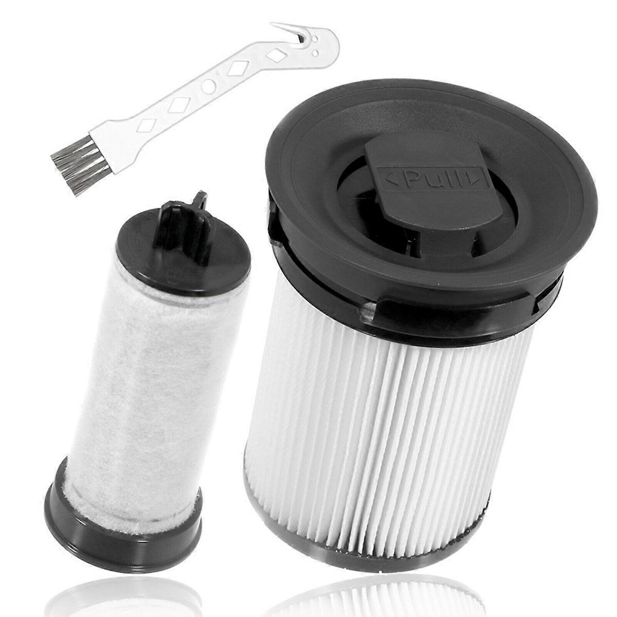 Packung Mit 2 Ersatz-hepa-filtern, Kompatibel Mit Dem Beutellosen Stielstaubsauger Miele Triflex Hx1 (a).