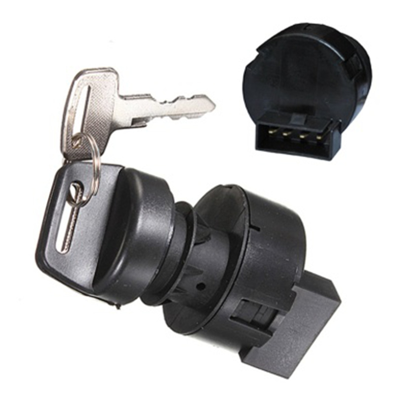 Motorradzubehör: Elektrisches 4-poliges Türschloss, Kompatibel Mit Polaris-zündschalter 5004sh-82510-00-00 Für Atvs