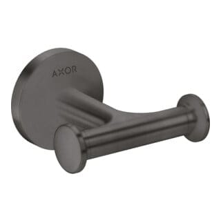 hansgrohe Handtuckhaken Axor dopp., Wandmontage, brushed black chrome
