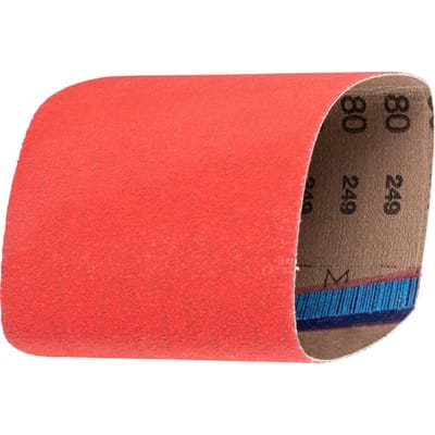 PFERD TOOLS Keramikkorn Schleifband BA 100x282 mm CO-COOL80 für Edelstahl-Schliff für Walze Ø 90x100mm