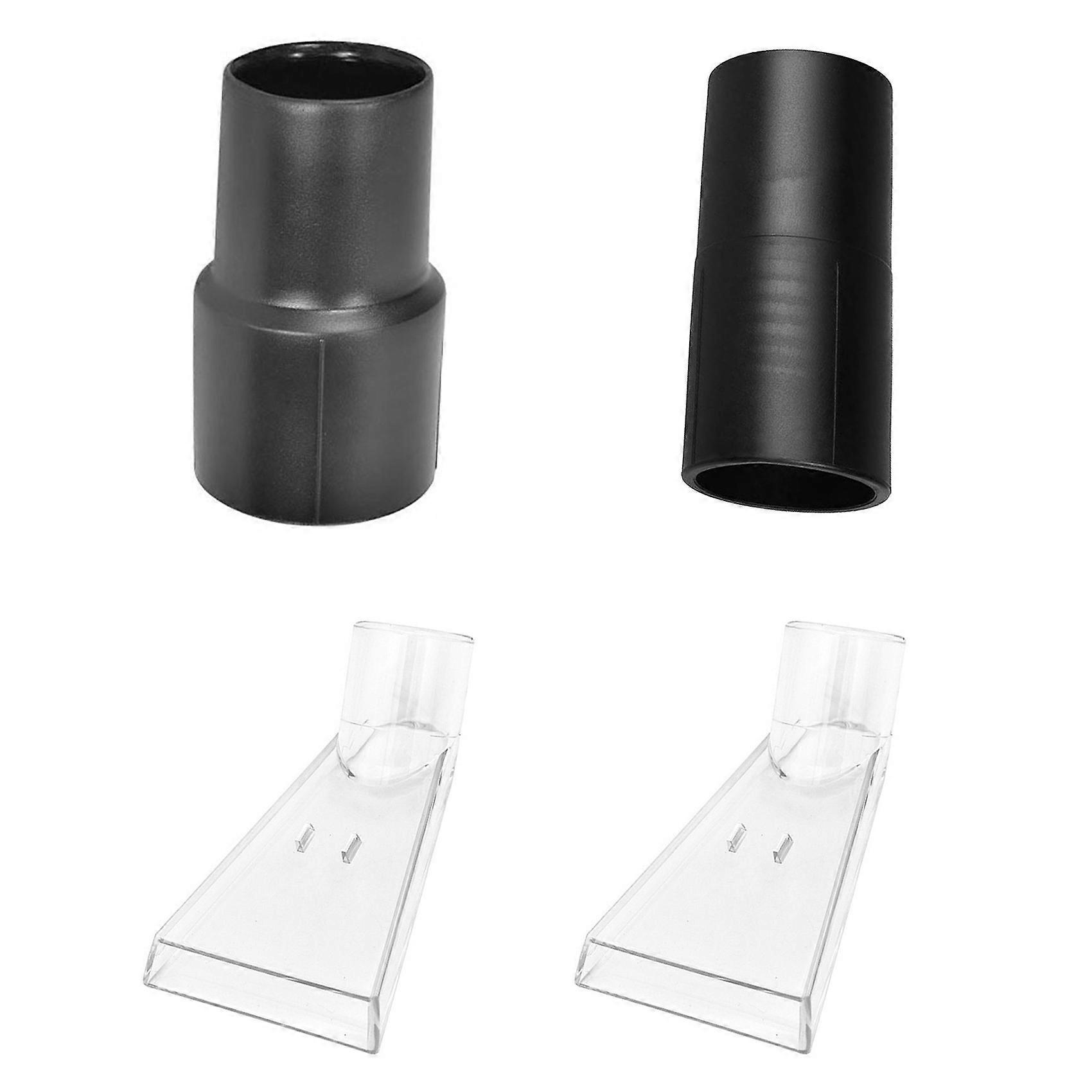 Set Mit 4 Drehbaren Reinigungsaufsätzen Für Staubsauger, Bodenbürste Mit Adapter Und Drehbarem Kopf C