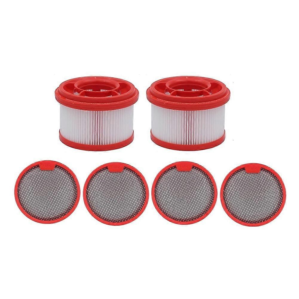 Packung Mit 6 Waschbaren Hepa-ersatzfiltern Für Dreame T10/t20/t30/r10/r20/v16s/v12s/g9/g10 Staubsauger