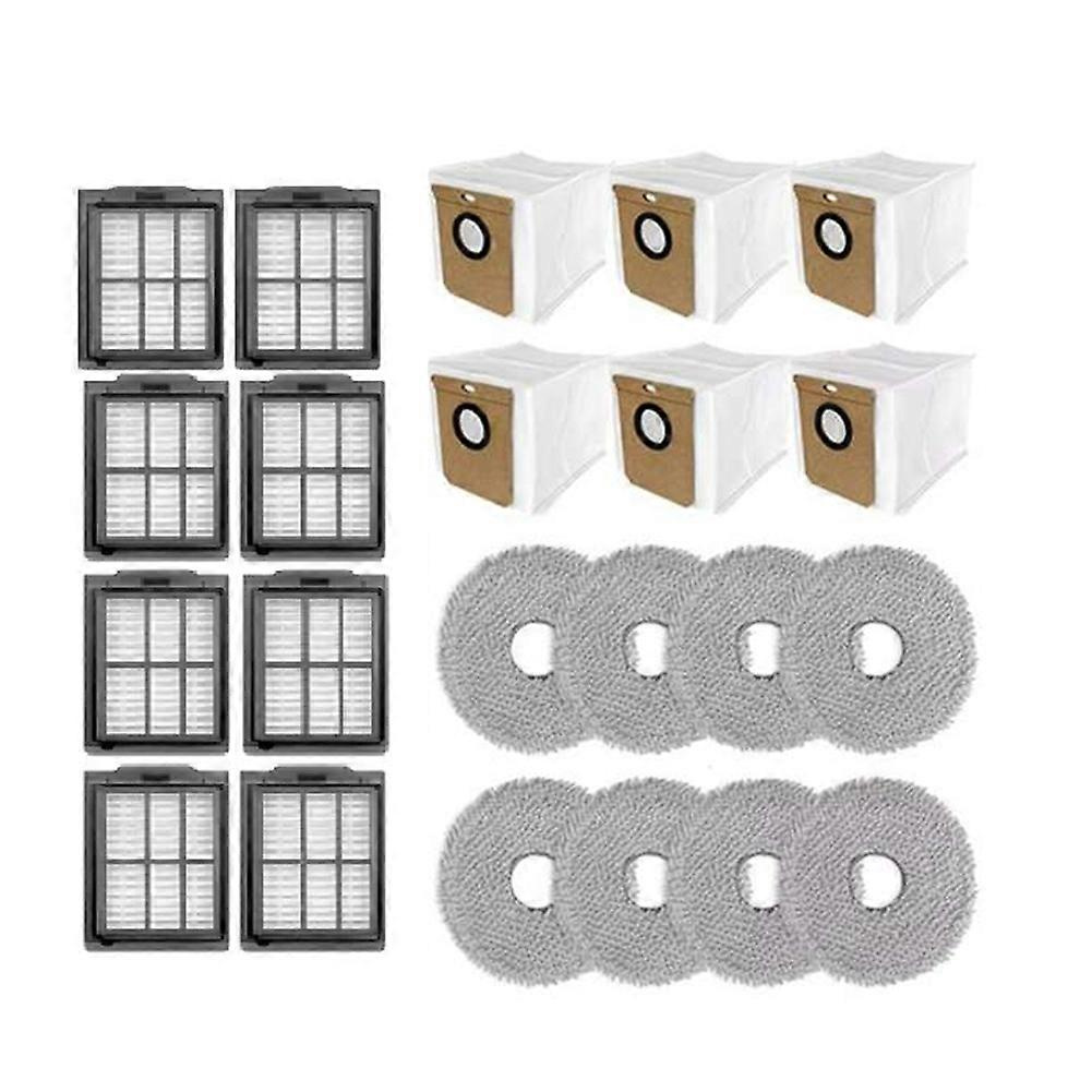 Set Mit 22 Zubehörteilen Für Den Besen Deerma X70 / Dem-x70: Filter Und Staubbeutel.