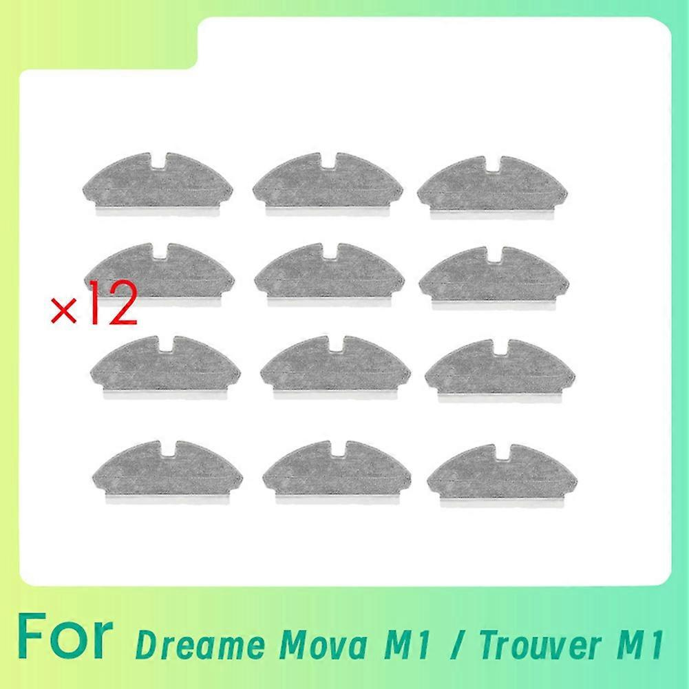 Set Mit 12 Ersatzteilen Für Den Dreame Mova M1 / Trouver M1 Tuchreiniger: Extrem Langlebiges Zubehör