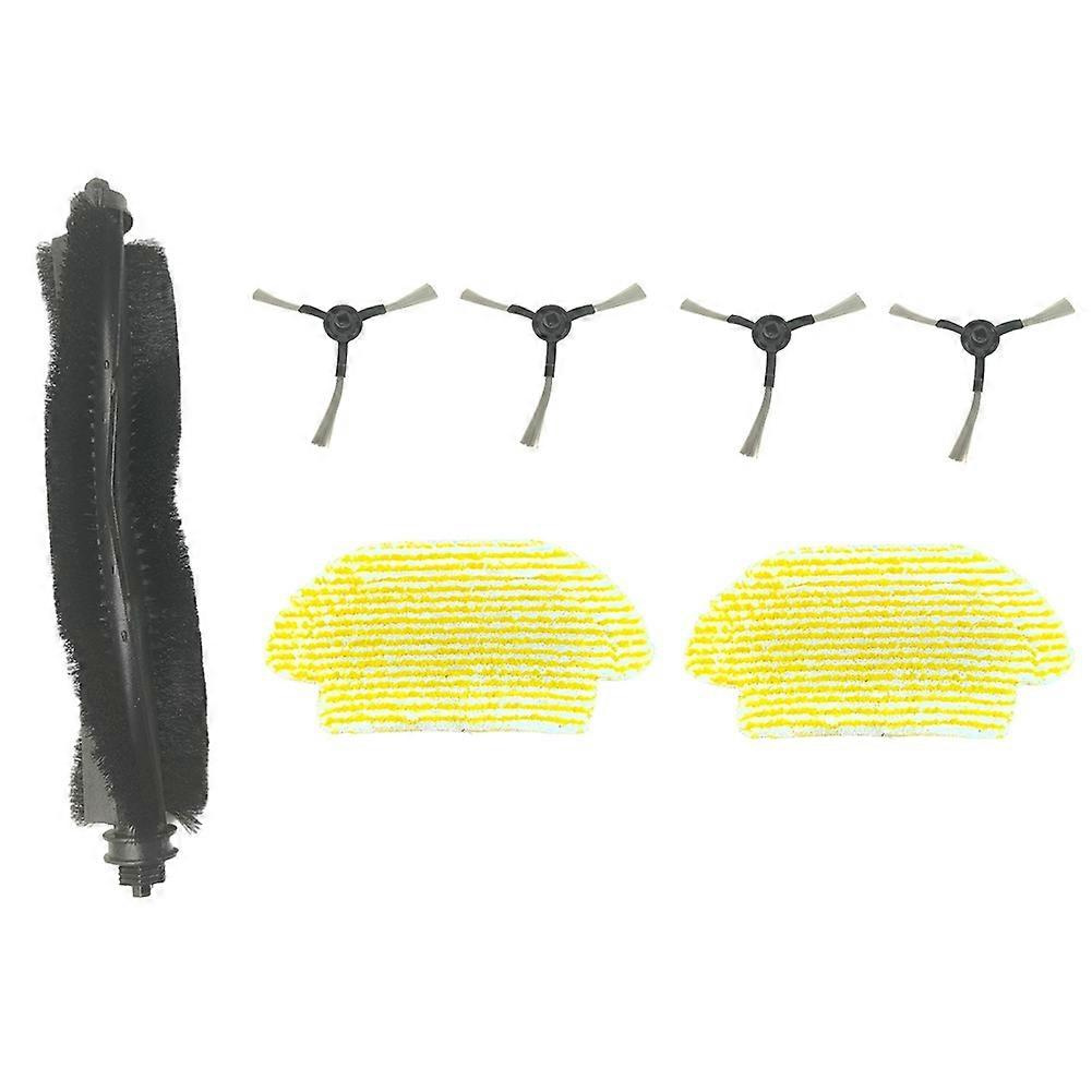 Set Mit 7 Zubehörteilen Für Den Kkrcher Rcv3 Staubsauger: Hauptbürste, Wischmopp Und Staubbeutel.