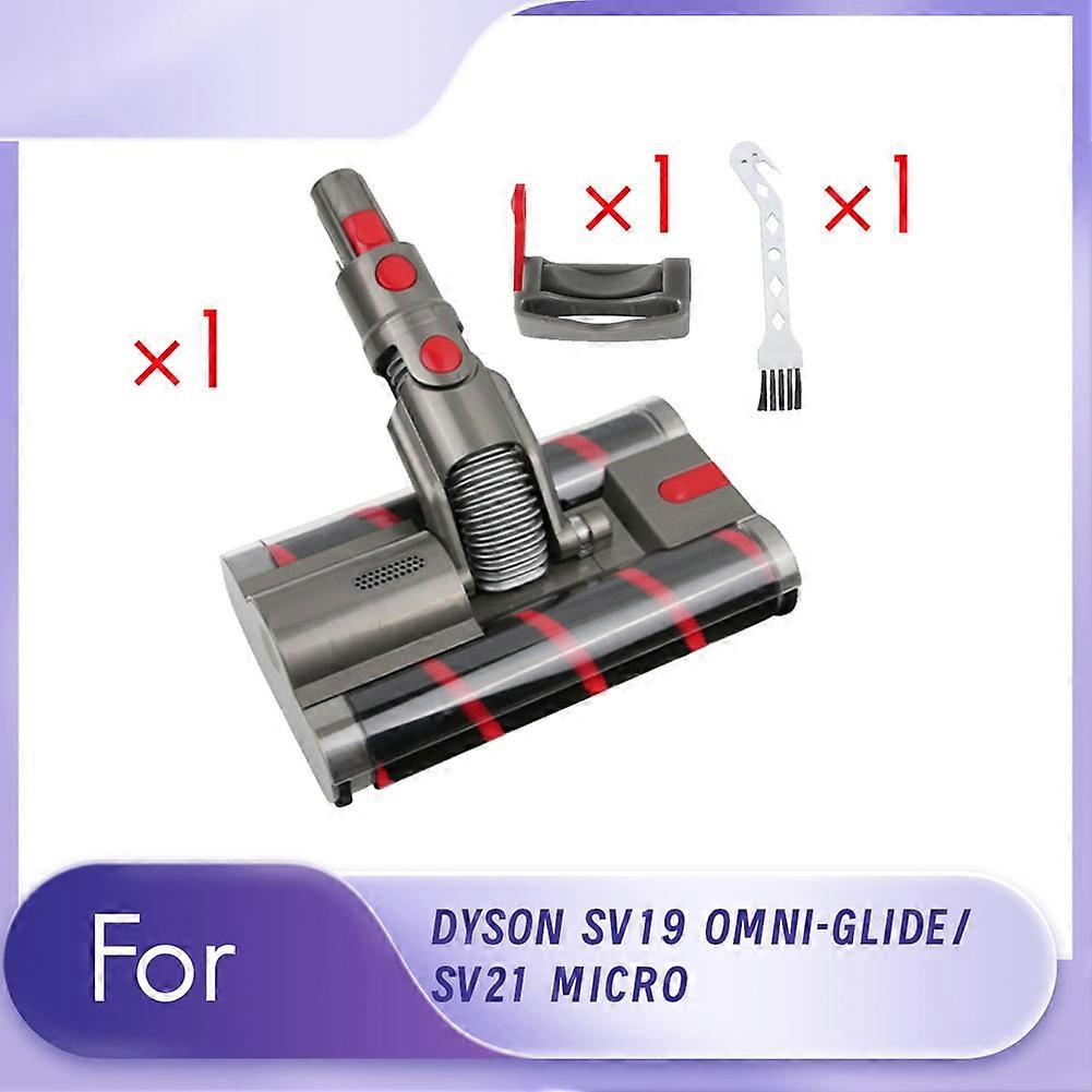 Für Sv19 Omni-glide/sv21 Micro: Doppelte Rotierende Bürstendüse + Verriegelungsset. Ersetzt Die Weiche Walzenreinigungsdüse.