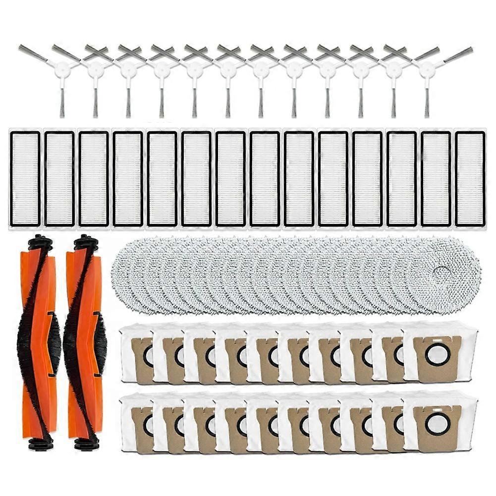 Ersatzteile Für Xiaomi Mijia Omni 2 C102cn, B101cn, B116, Bb116cn, X10+, X20+ Plus Wischmopps: Hauptbürste, Filter, Reinigungsbeutel