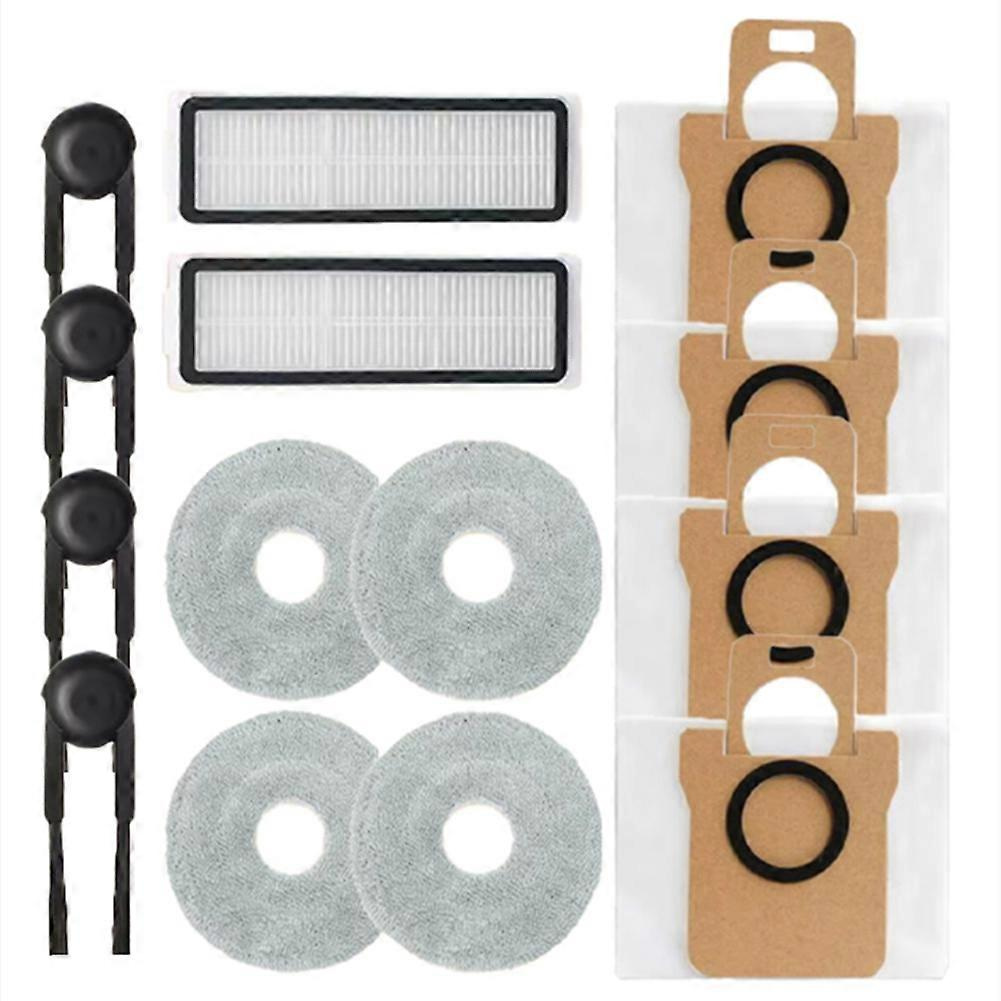 Ersatzteilset Für Den Xiaomi Mijia M40s/ov31c Staubsauger: Reinigungstuch, Staubbeutel, Seitenbürste, Staubsaugerfilter