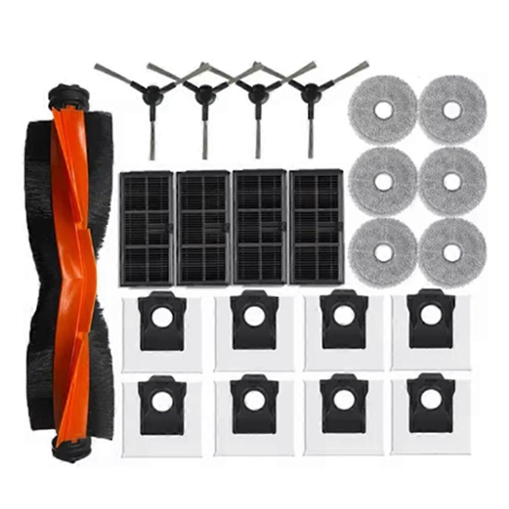 Ersatzteile Für Den Dreame X30 Pro Ultra / X30 Pro Plus Saugroboter: Hauptseitenbürste Und Reinigungspads