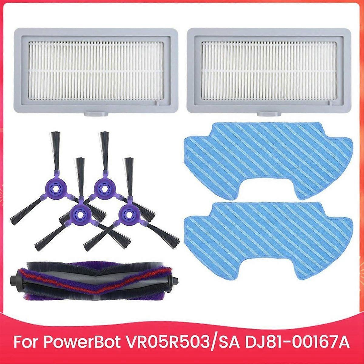 Ersatzteil Für Samsung Powerbot Vr05r503/sa Dj81-00167a Saugroboter: Reinigungsbürste, Seitenbürsten, Filter