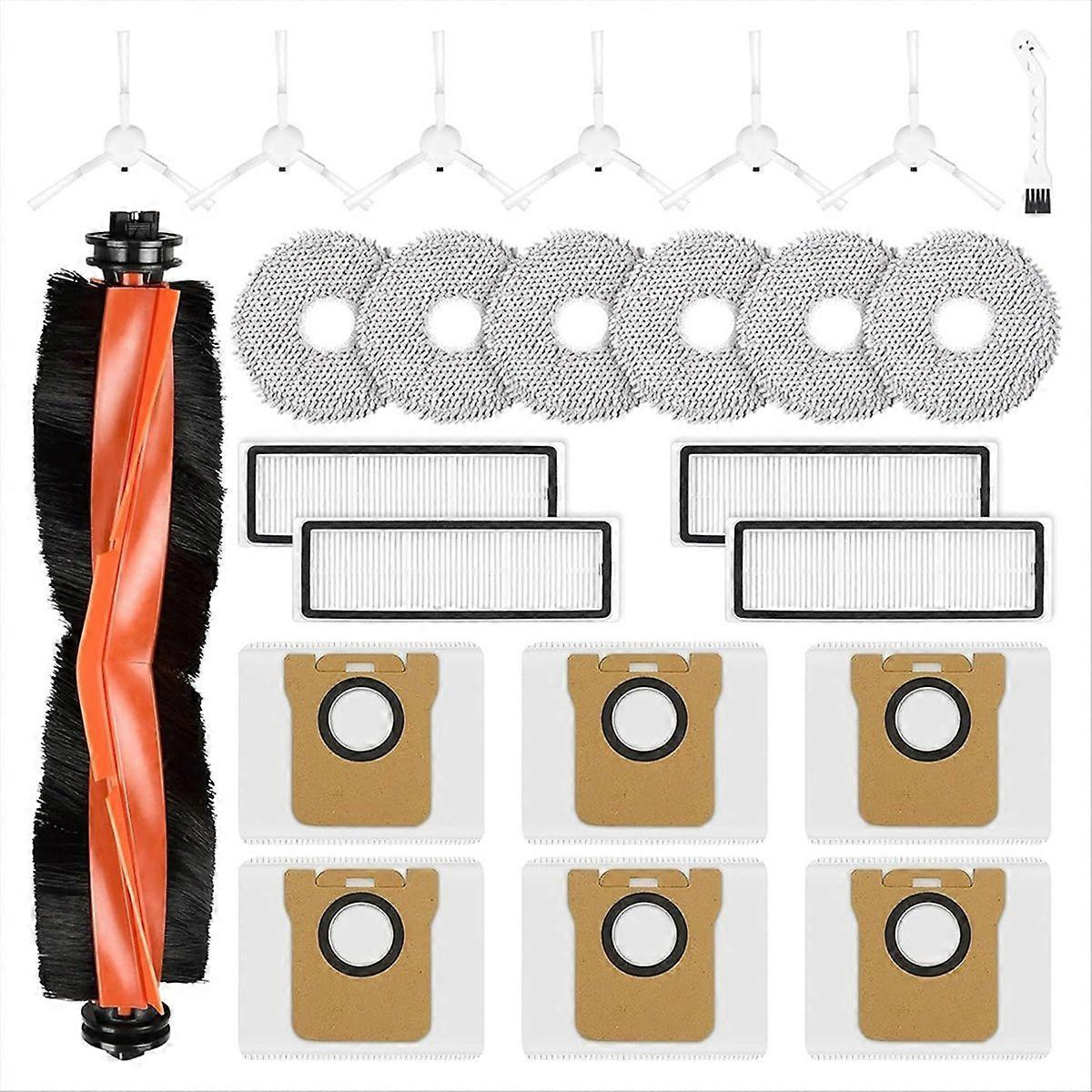 Zubehörset Für Den Xiaomi X20+ / X10+ Saugroboter, Inklusive Ersatz-hauptbürste, Reinigungstuch Und Staubbeuteln