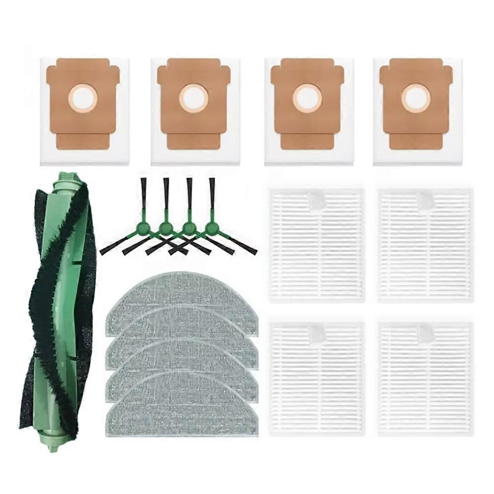 Ersatzteile Für Irobot Roomba Combo Essential/2 Essential/105 Combo/y0110/y0112/y0140: Bürste, Staubbeutel, Filter Und Reinigungstuch.