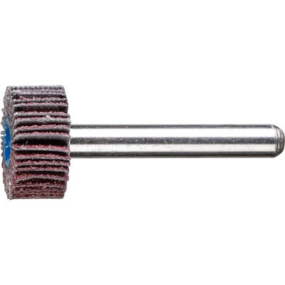 PFERD TOOLS Korund Fächerschleifer F Ø 20x10mm Schaft-Ø 6 mm A60 für Feinschliff und Finish