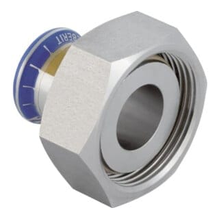 Geberit Gas-Übergang Mapress d 22mmxG 1 3/8, m ÜM, Edelstahl