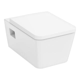 hansgrohe Wand-WC EluPura Original Q mit WC-Sitz, weiß