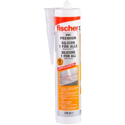 fischer Natursteinsilikon DNS 310ml transparent