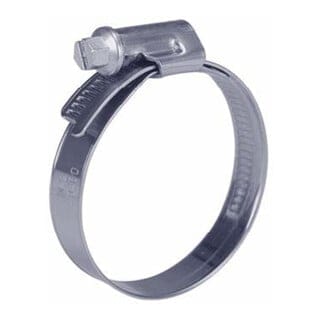 SX Schneckengewindeschelle -T 9 25-40 C7 W4 Rostfreier St. 1.4301