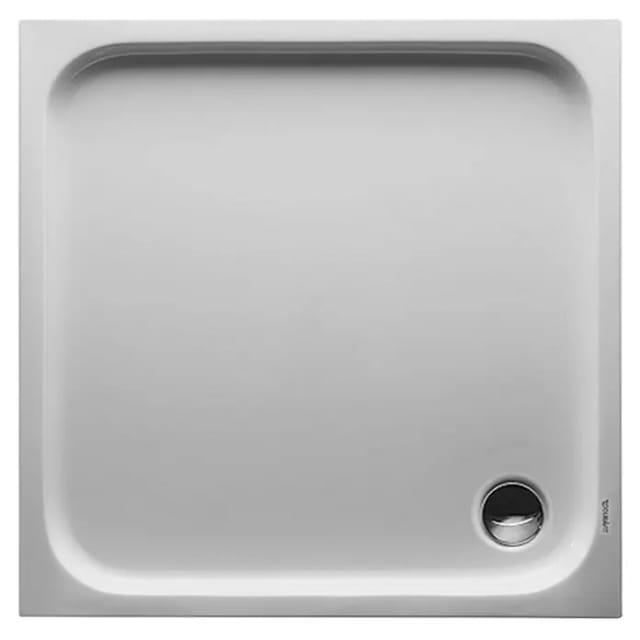 Duravit Quadrat-Duschwanne D-Code 100x100x8,5cm, Antislip, weiß
