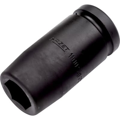 HAZET Kraft-Steckschlüssel-Einsatz (6-Kant) 1100SLG-30 s: 30 mm Vierkant hohl 25 mm (1")