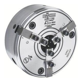 RÖHM DURO-T 400, KK 6, ISO702 2, Camlock, Grundbacken