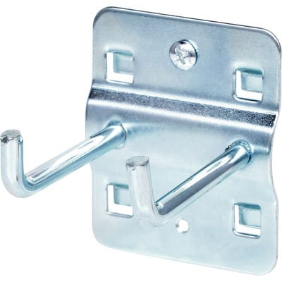 KS Tools Doppelter Werkzeughalter mit senkrechtem Hakenende, Ø 6 mm, 50mm