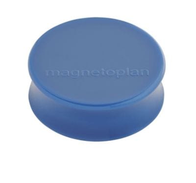 Magnetoplan Ergo-Magnete, large, dunkelblau, Pack a 10 Stück