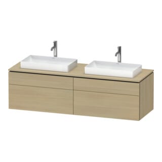 Duravit Waschtischunterschrank L-Cube 162x55x48,2cm, 2 SBK, med. E, k EinrSy