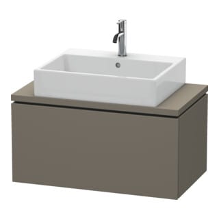 Duravit Waschtischunterschrank Compact L-Cube 82x47,7cm, f Gr s-matt, f Kons, 1 Ausz.
