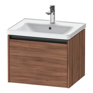 Duravit Waschtischunterschrank Ketho.2 58,4x45,5cm, Nussb Nat, 1 Ausz., wandhängend