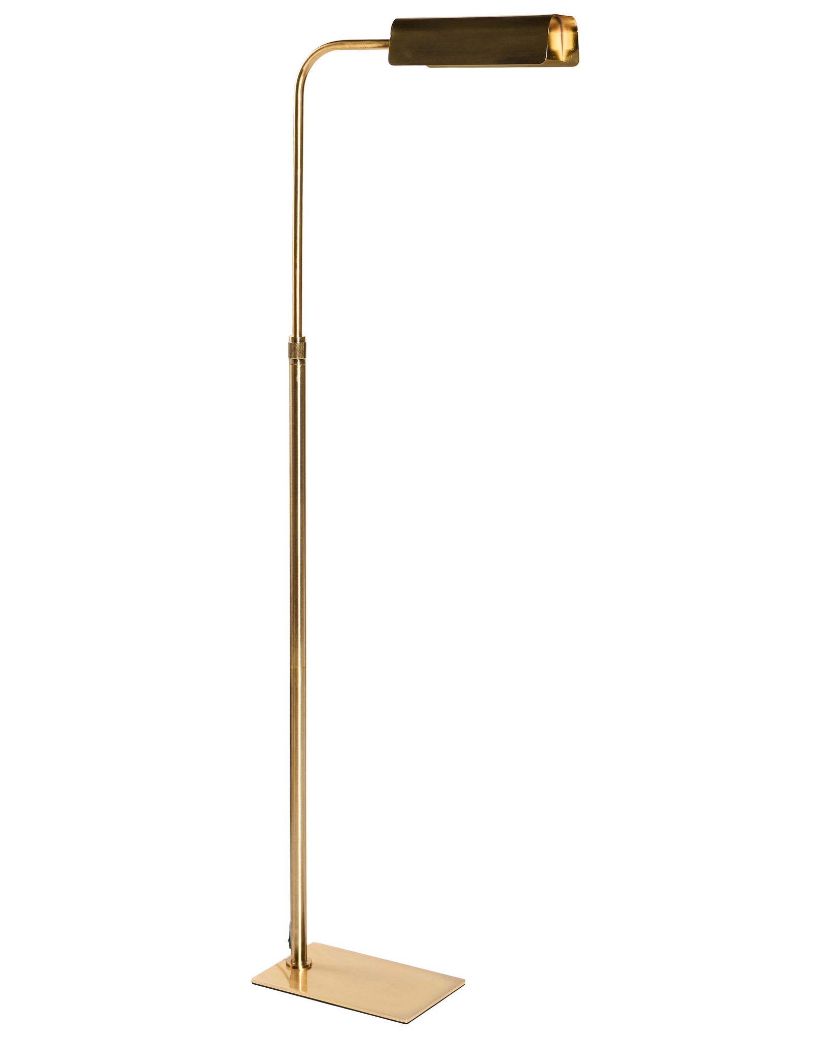 Stehlampe Derwent Metall Gold