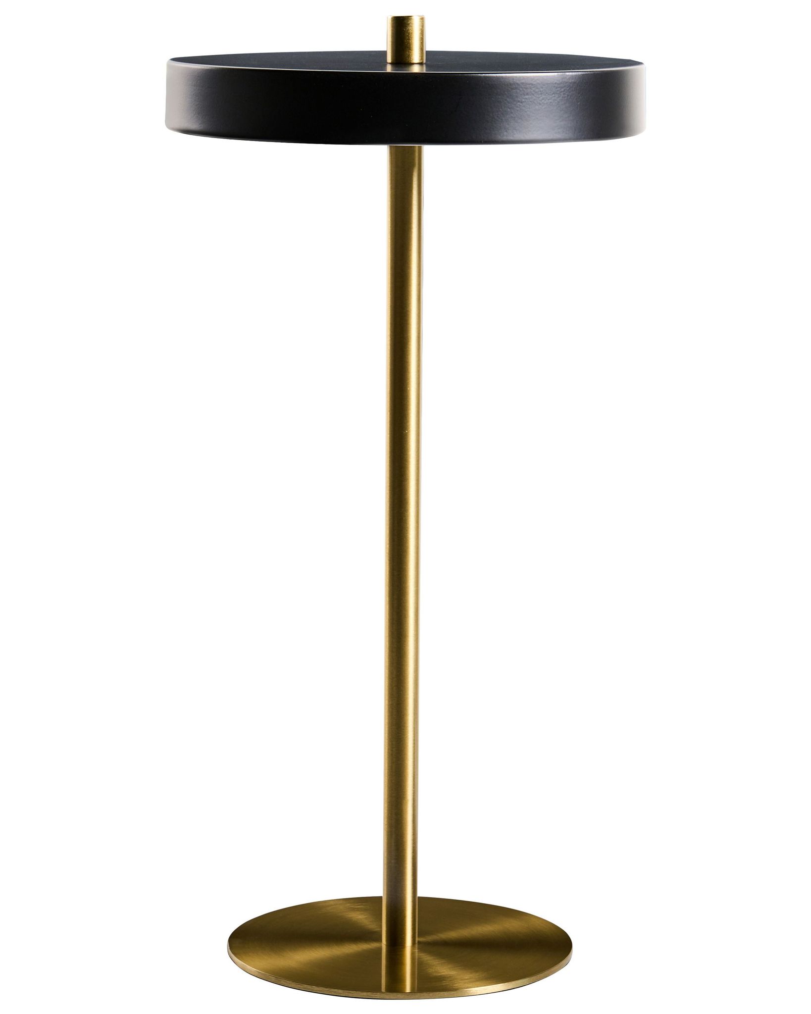 Led Tischlampe Evenlode Mit Dimmer Metall Schwarz