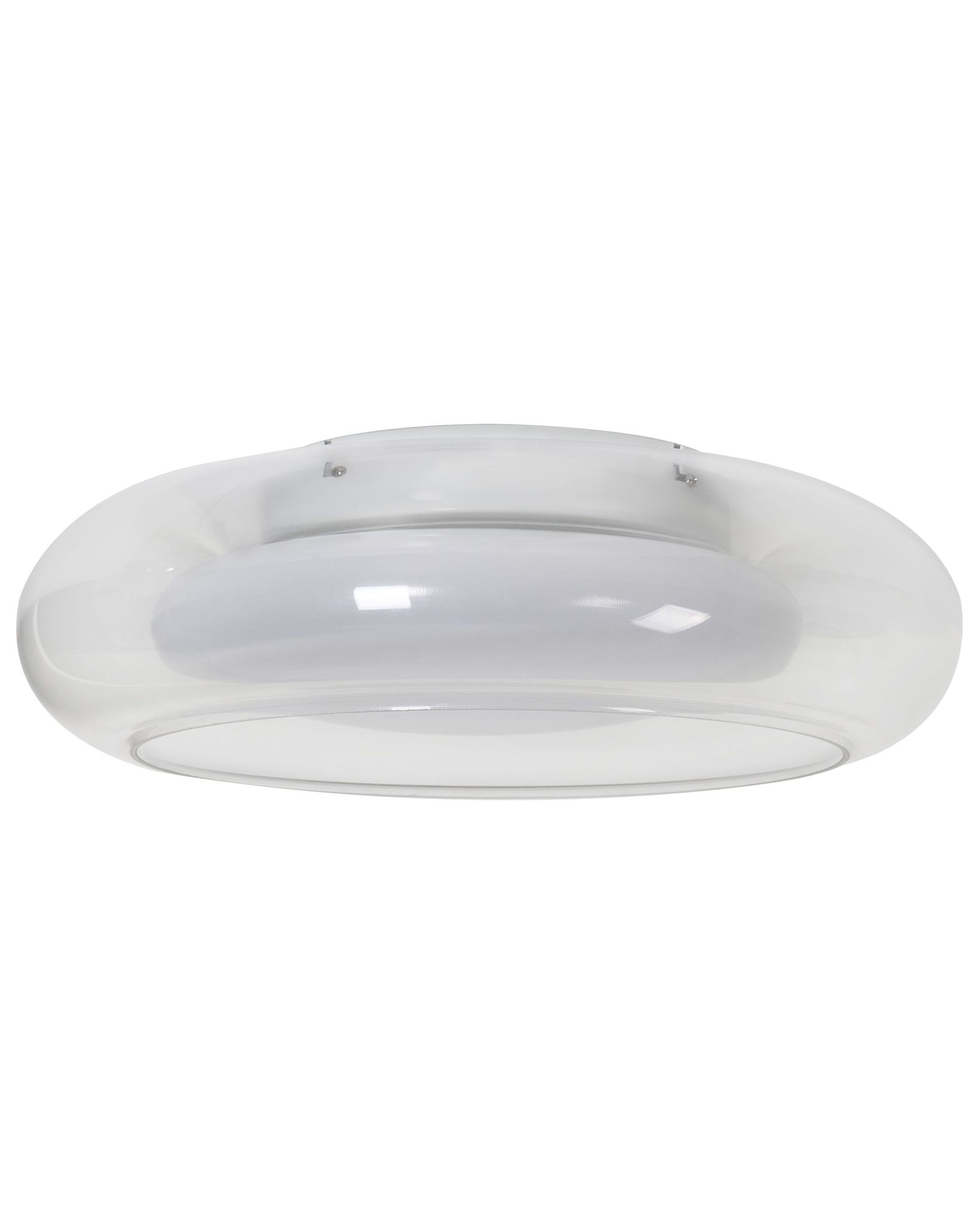Led Deckenlampe Nith Mit Dimmer Glas Transparent