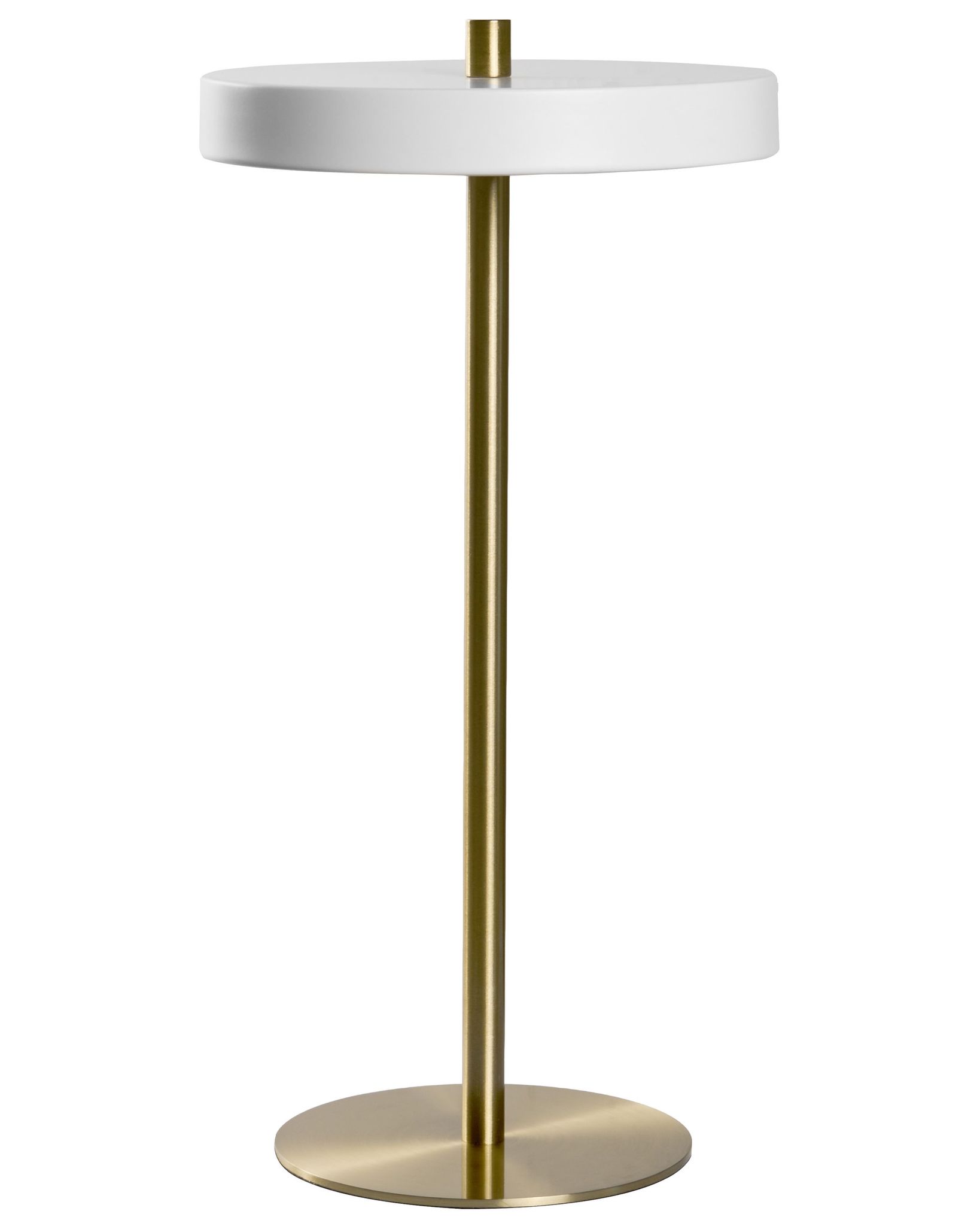 Led Tischlampe Evenlode Mit Dimmer Metall Weiß