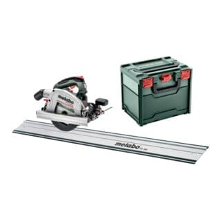 Metabo Akku-Handkreissäge KS 18 LTX 66 BL Set mit Führungsschiene FS 160; metaBOX 340