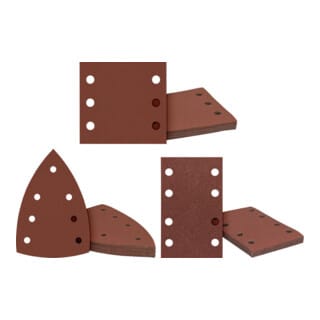 Bosch EXPERT C430 Schleifpapier-Set, 115x107/100x150/80x133mm: K80,5/120,5/180, 45tlg.