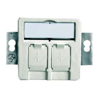 Telegärtner Modul-Aufnahme 2fach UP/50 aws leer f.BR 100021416