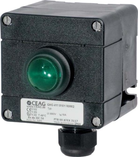 Ceag Sicherheitst. Leuchtmelder ws 411/71-01 GHG4118101R0002